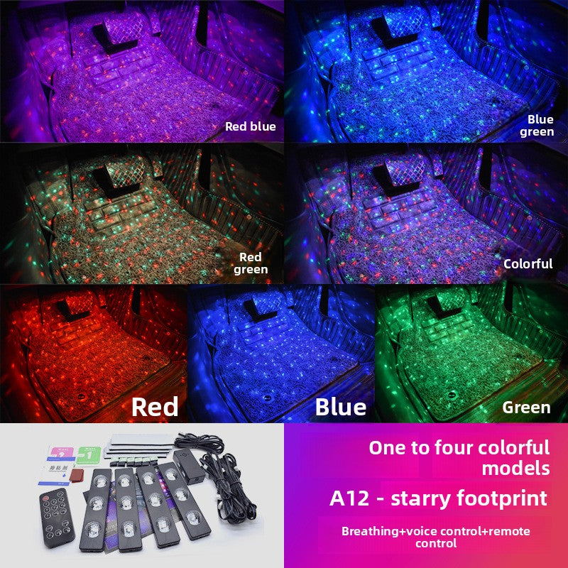 Car Interior LED Atmosphere Lighting