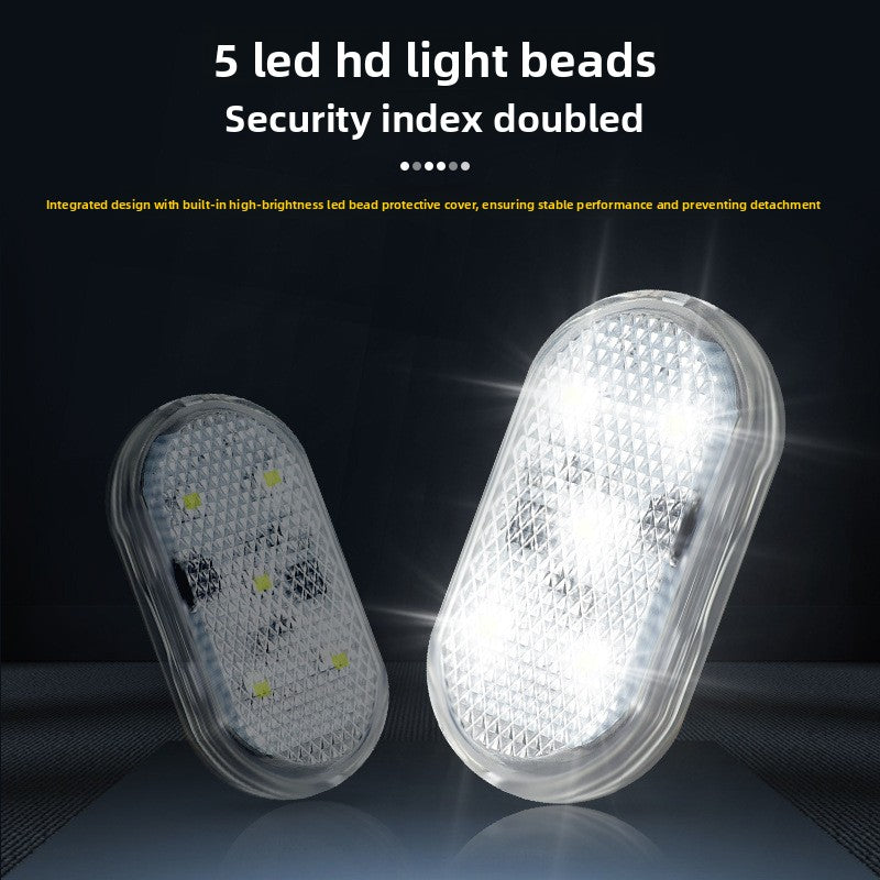 Car Interior LED Lights Magnetic Induction Trunk Door Lights