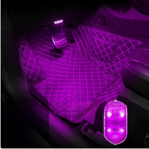 Car Interior LED Wireless Ambient Light with Touch Sensor