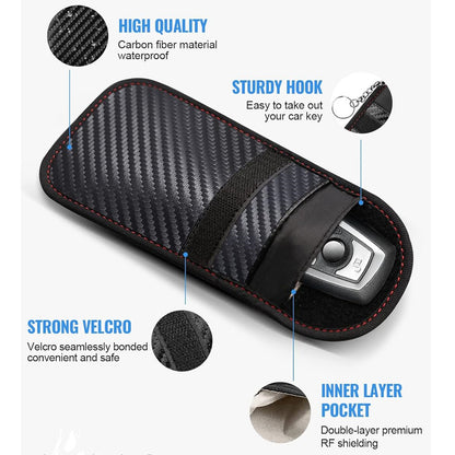 Car key shielding case