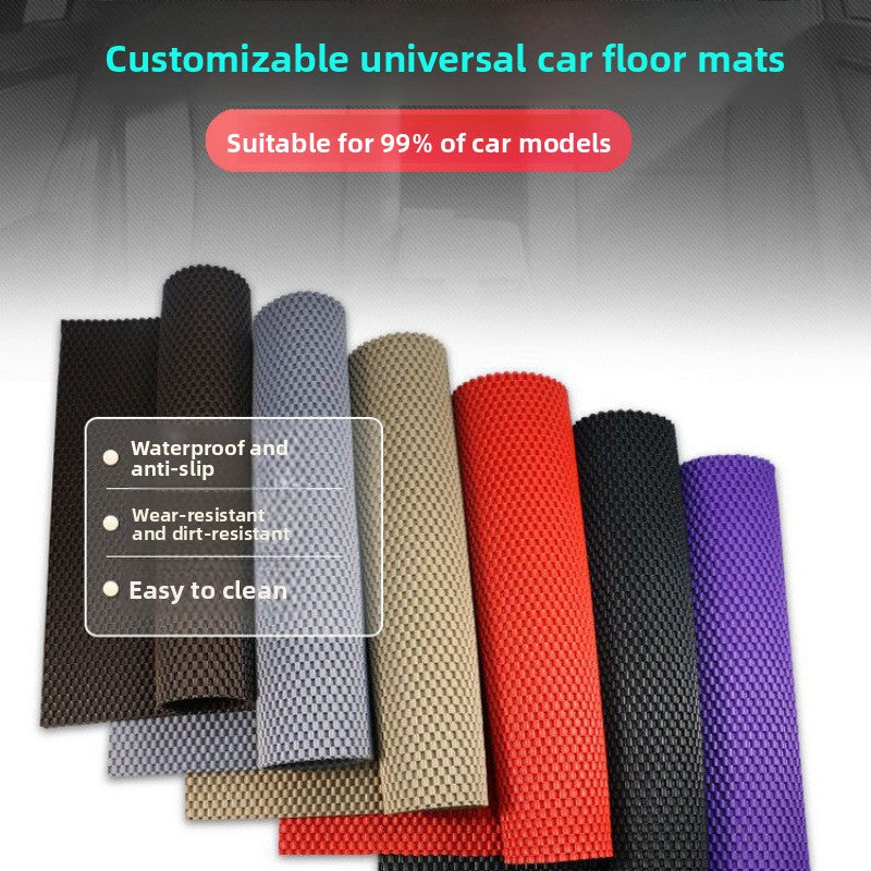 Car latex mat
