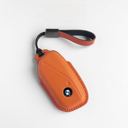 Car leather-covered shell with buckle closure