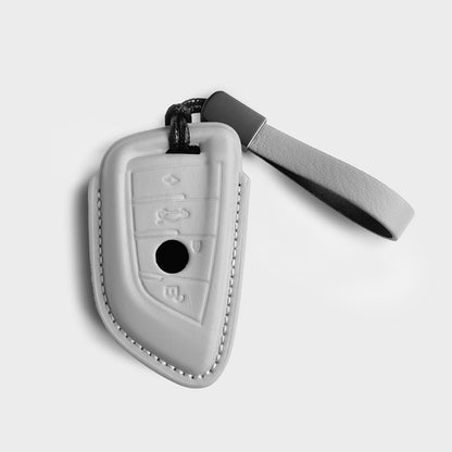 Car leather-covered shell with buckle closure