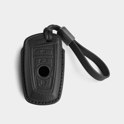 Car leather-covered shell with buckle closure