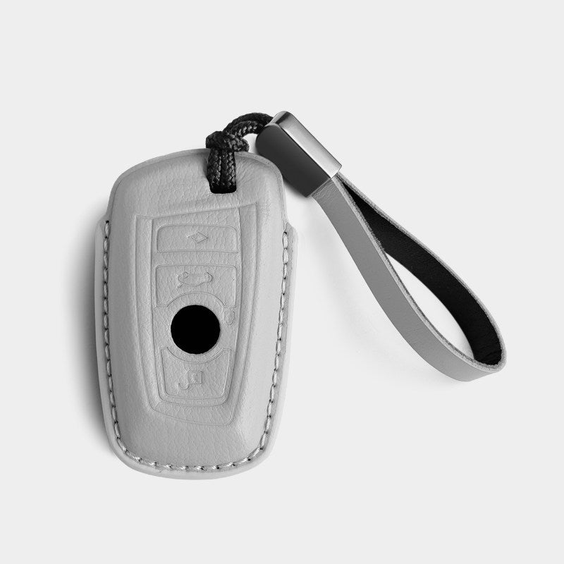 Car leather-covered shell with buckle closure