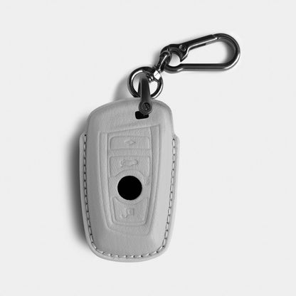 Car leather-covered shell with buckle closure