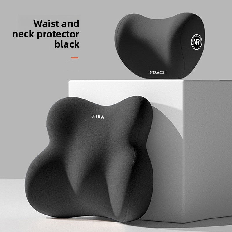 Car Lumbar Headrest Lumbar Cushion suit Seat Cushion Pillow Car Backrest Lumbar Neck Pillow Lumbar Pillow Office