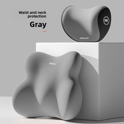 Car Lumbar Headrest Lumbar Cushion suit Seat Cushion Pillow Car Backrest Lumbar Neck Pillow Lumbar Pillow Office