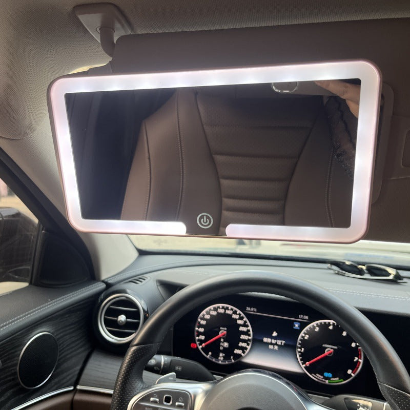 Car makeup mirror