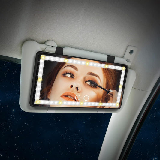 car makeup mirror