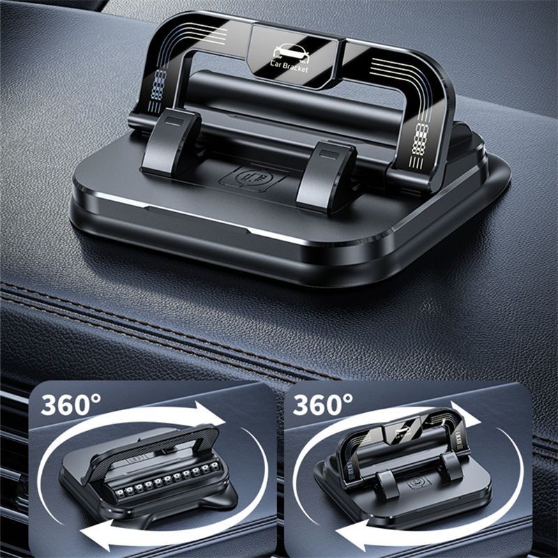 Car Mobile Phone Holder with Parking Number Plate