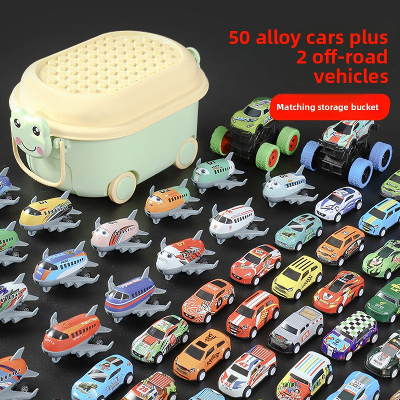Car Model Toy Storage Barrel suit