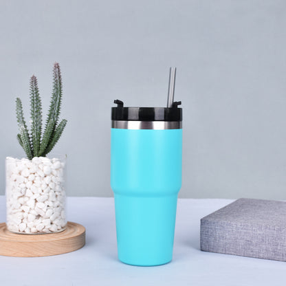 Car Mount Insulated Straw Cup
