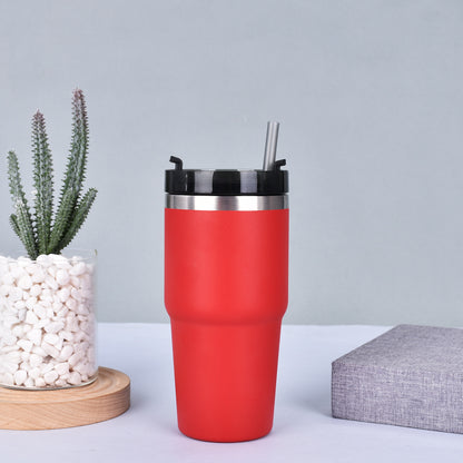 Car Mount Insulated Straw Cup