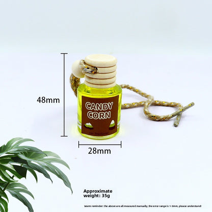 Car-mounted aromatherapy glass bottle