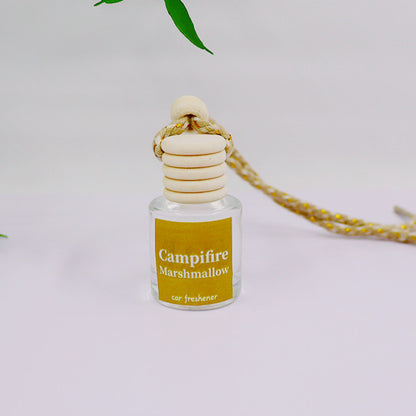 Car-mounted aromatherapy glass bottle