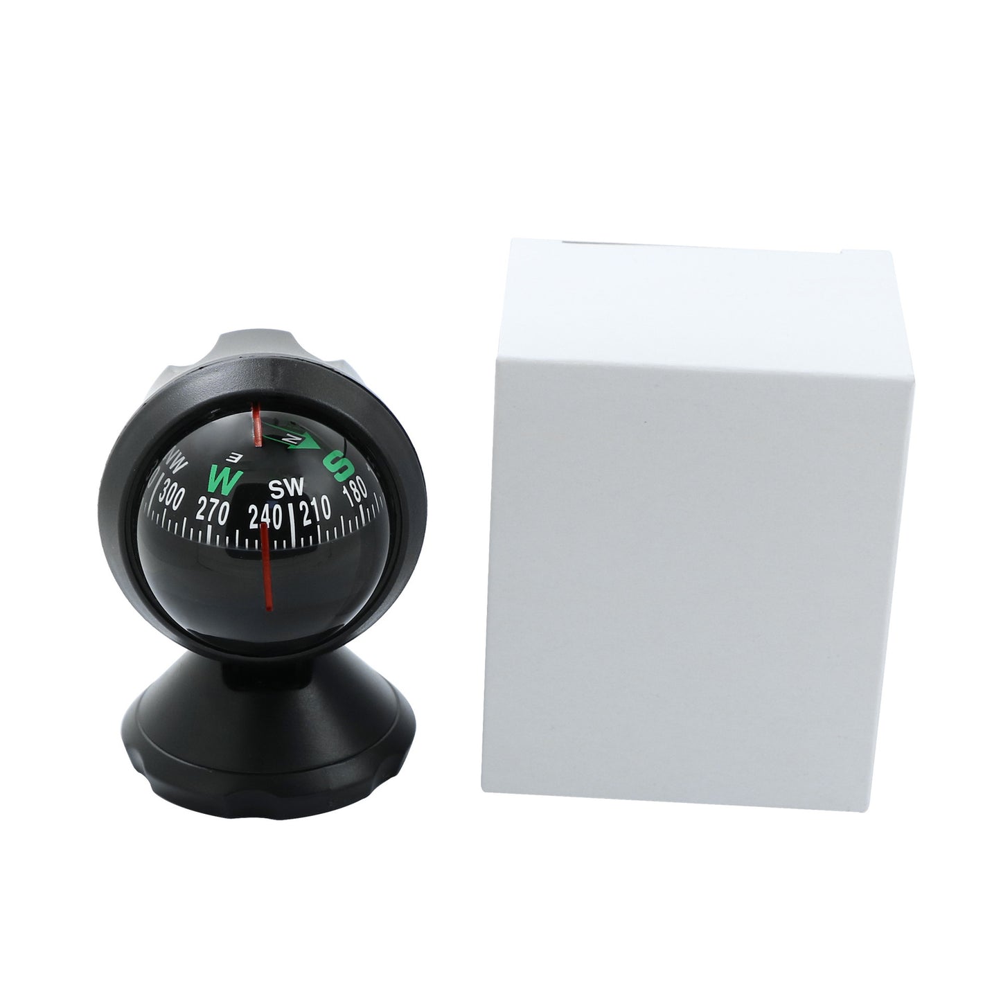Car-mounted compass ball