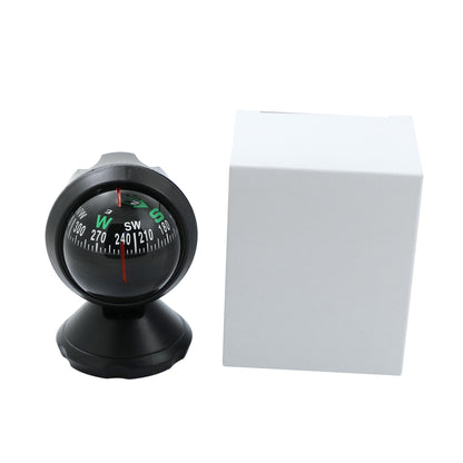 Car-mounted compass ball