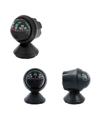 Car-mounted compass ball