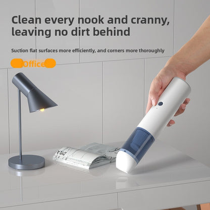 Car-Mounted Direct-Plug Vacuum Cleaner with Wireless Charging