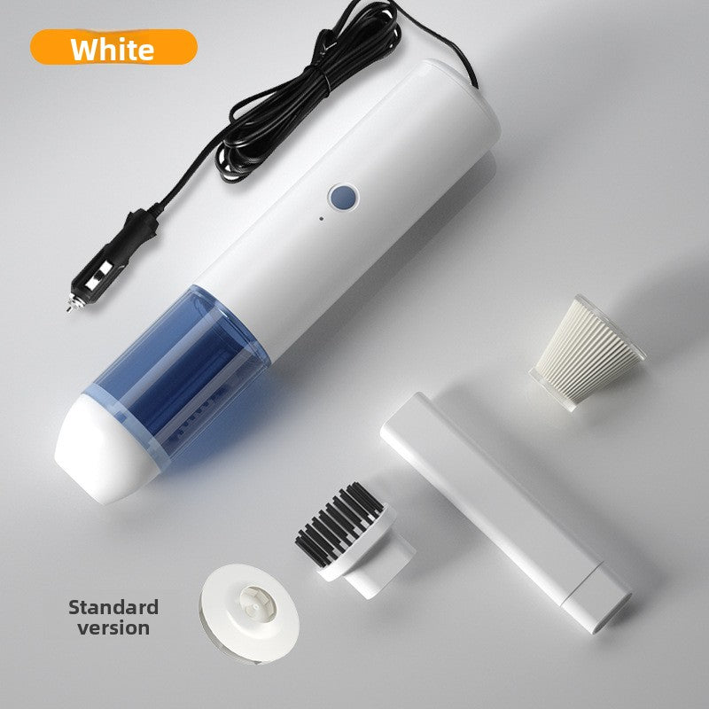 Car-Mounted Direct-Plug Vacuum Cleaner with Wireless Charging