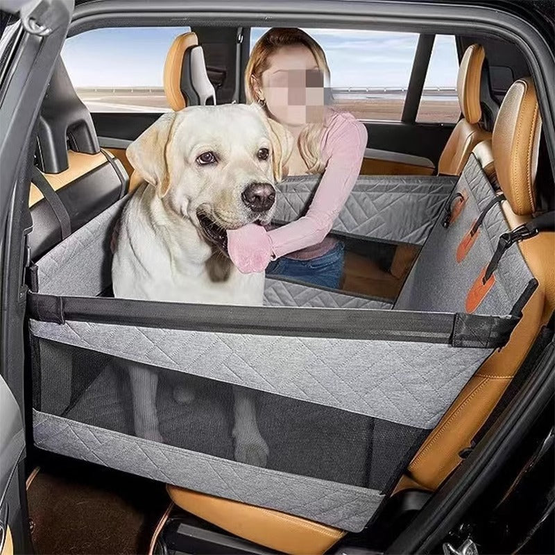 Car-Mounted Dog Bed for Large Dogs Rear Seat Pet Bed Mat