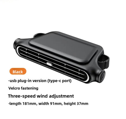 Car-mounted electric fan