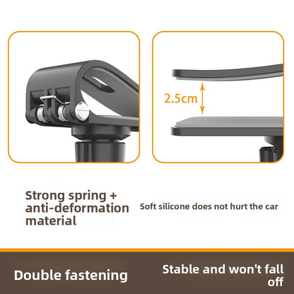 Car-mounted fixed base for camera and mobile phone