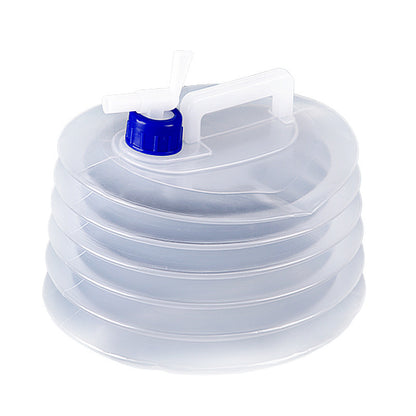 Car-mounted folding bucket