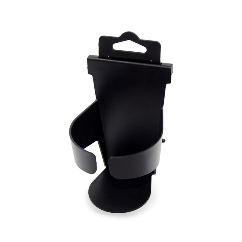 Car-mounted folding cup holder