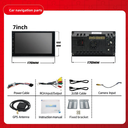 Car-mounted integrated audio player