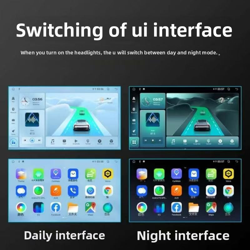 Car-mounted large-screen navigation GPS