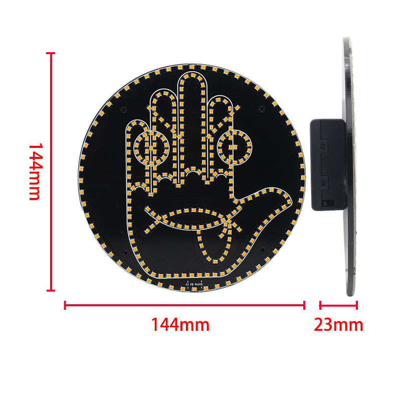Car-mounted LED Fun Expression Lights