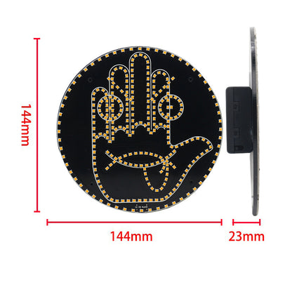 Car-mounted LED Fun Expression Lights