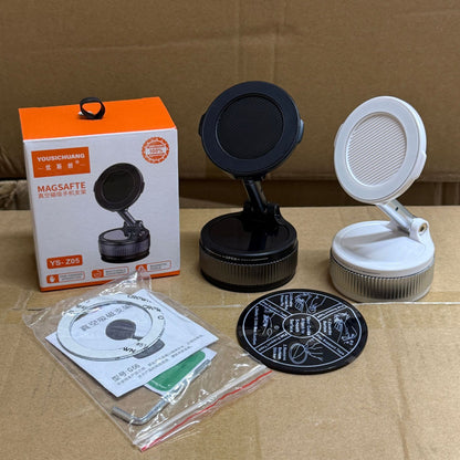 Car-mounted magnetic mounting bracket