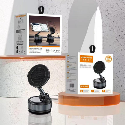 Car-mounted magnetic mounting bracket