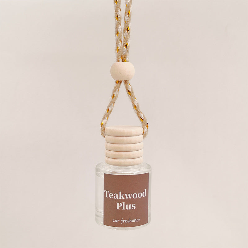 Car-mounted perfume glass bottle