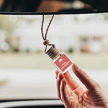 Car-mounted perfume glass bottle