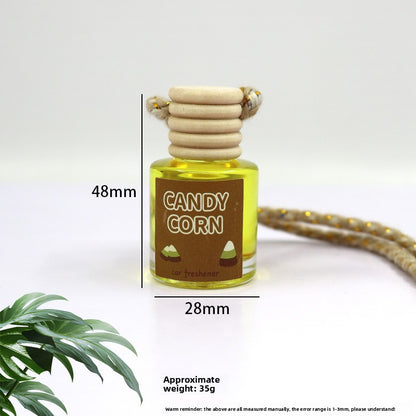 Car-mounted perfume glass bottle