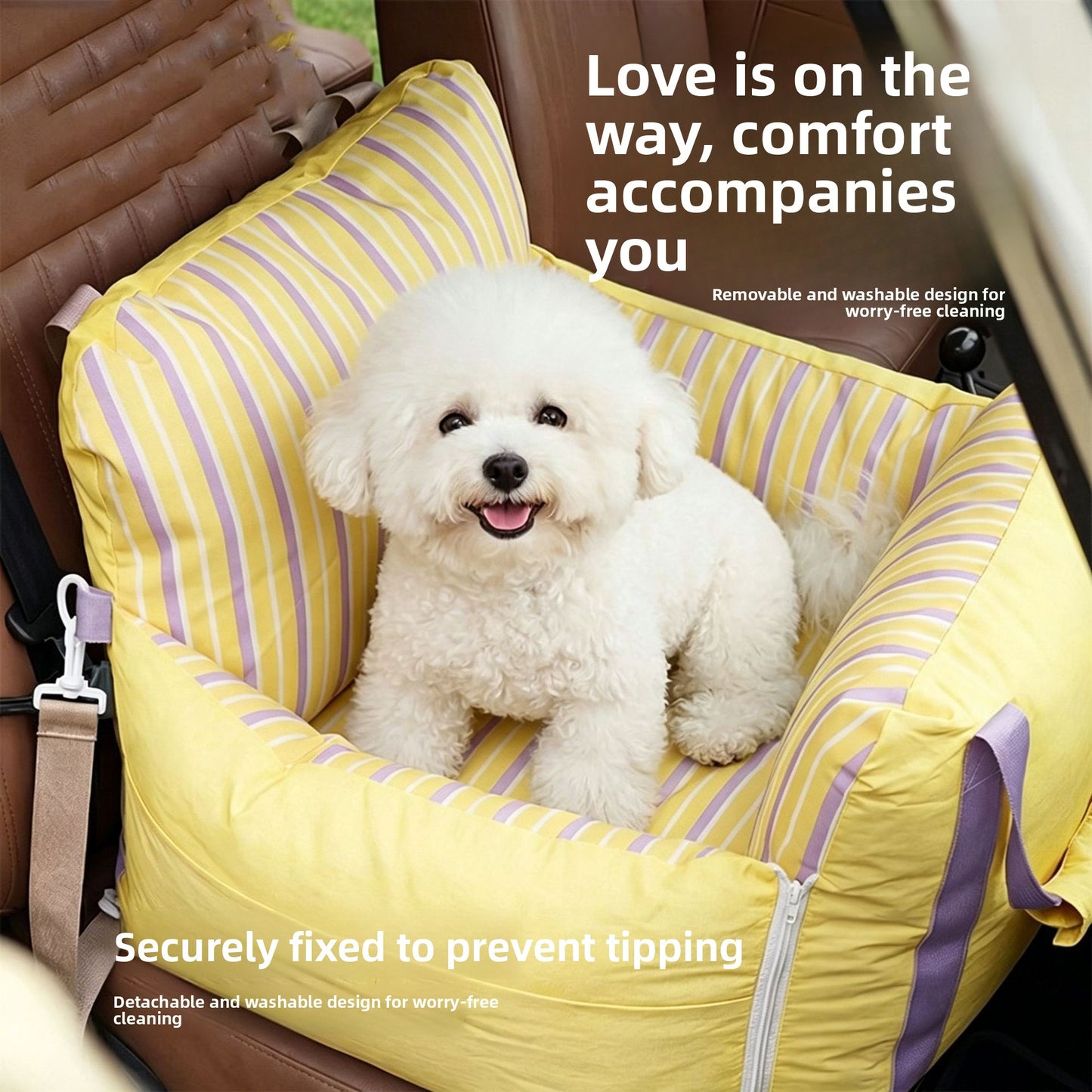 Car-mounted pet supplies