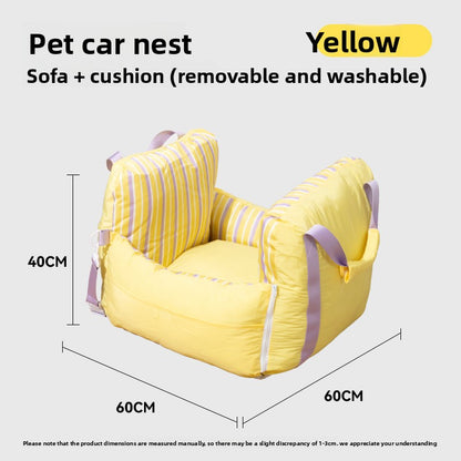 Car-mounted pet supplies