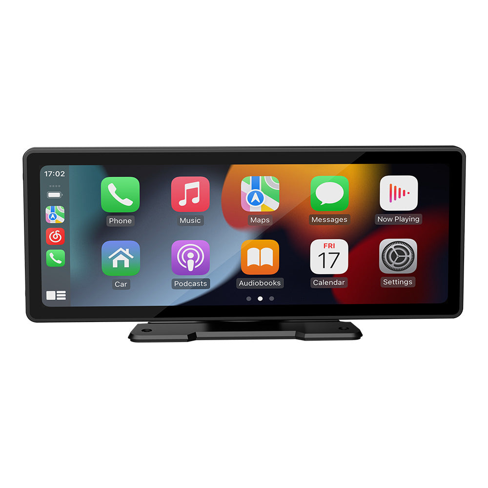 Car-mounted portable screen