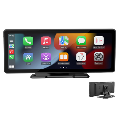 Car-mounted portable screen