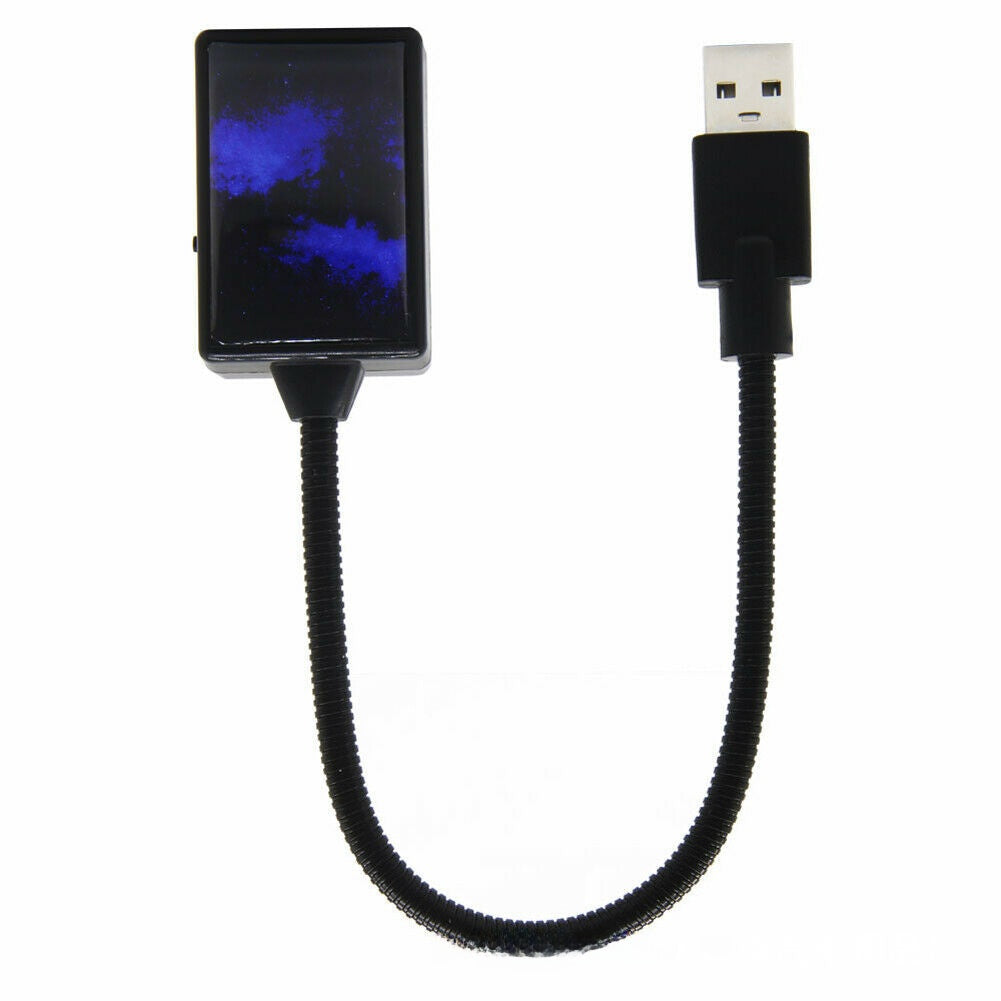 Car-mounted starry USB atmosphere light