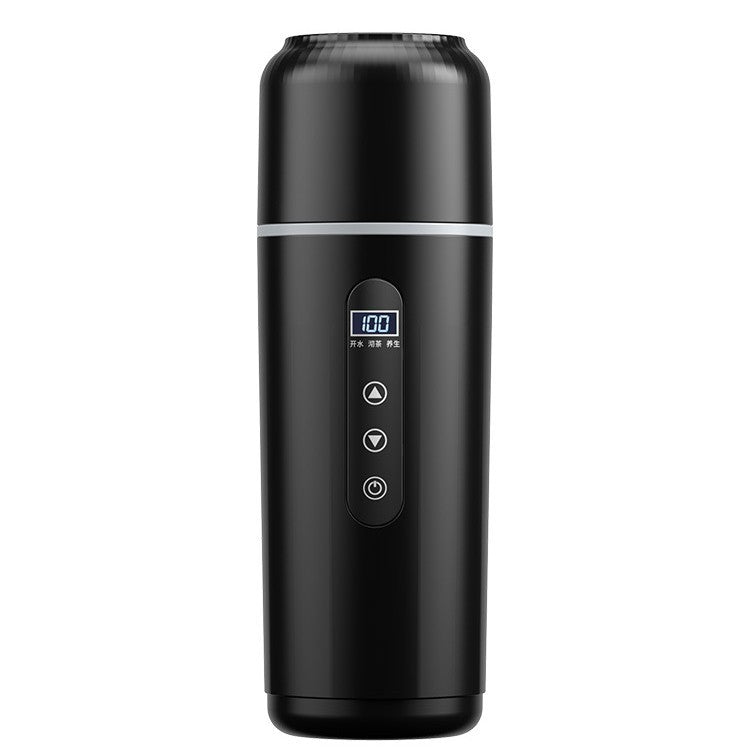Car-mounted water bottle with boiling water function