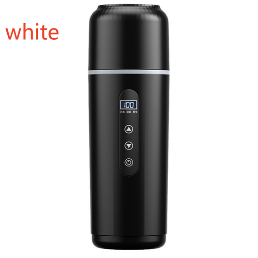 Car-mounted water bottle with boiling water function