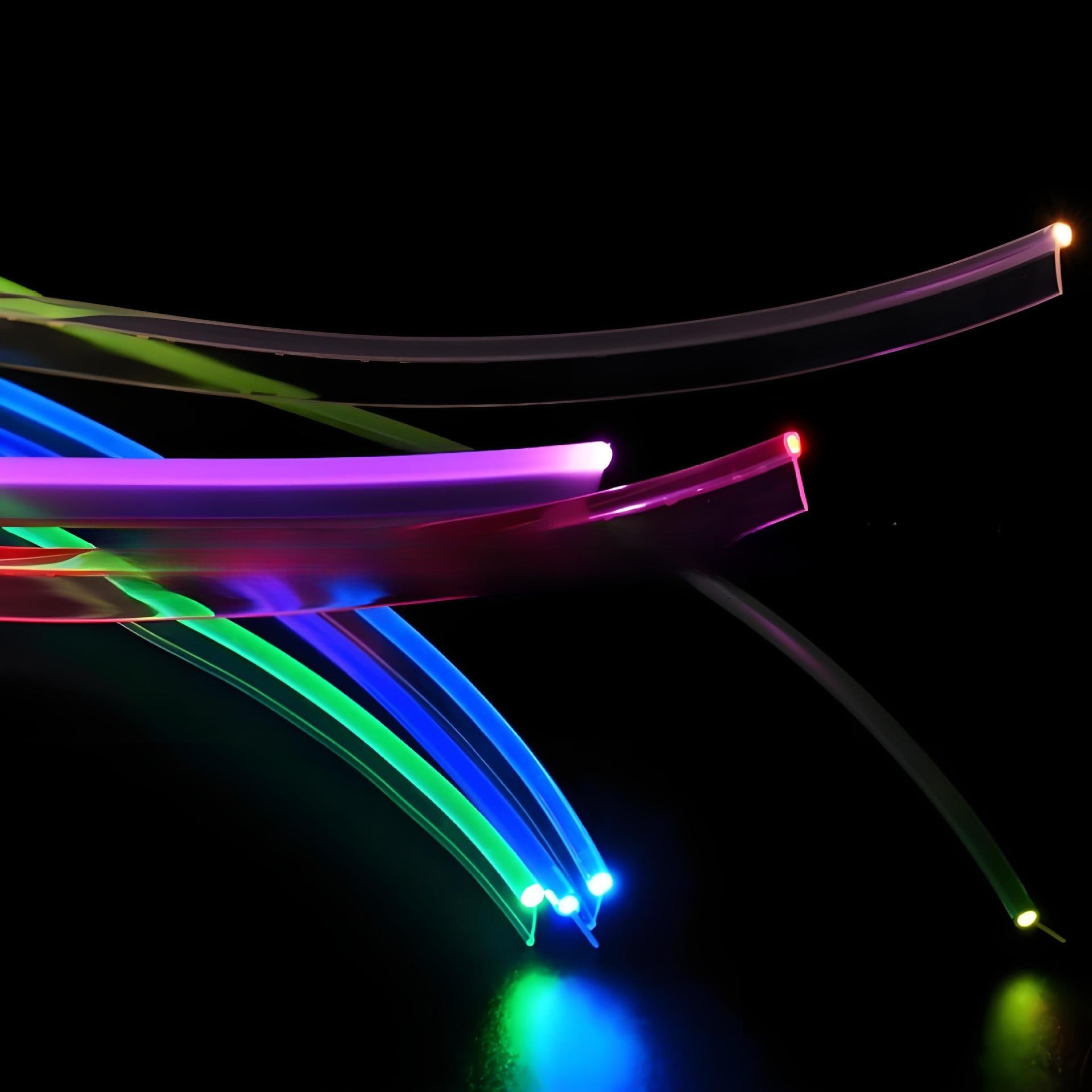 Car multi-color ambient lighting