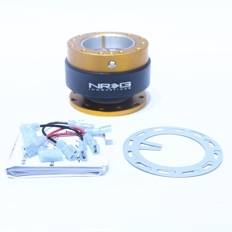 Car NRG modified racing steering wheel quick release with safety button detachable quick release device competitive adapter