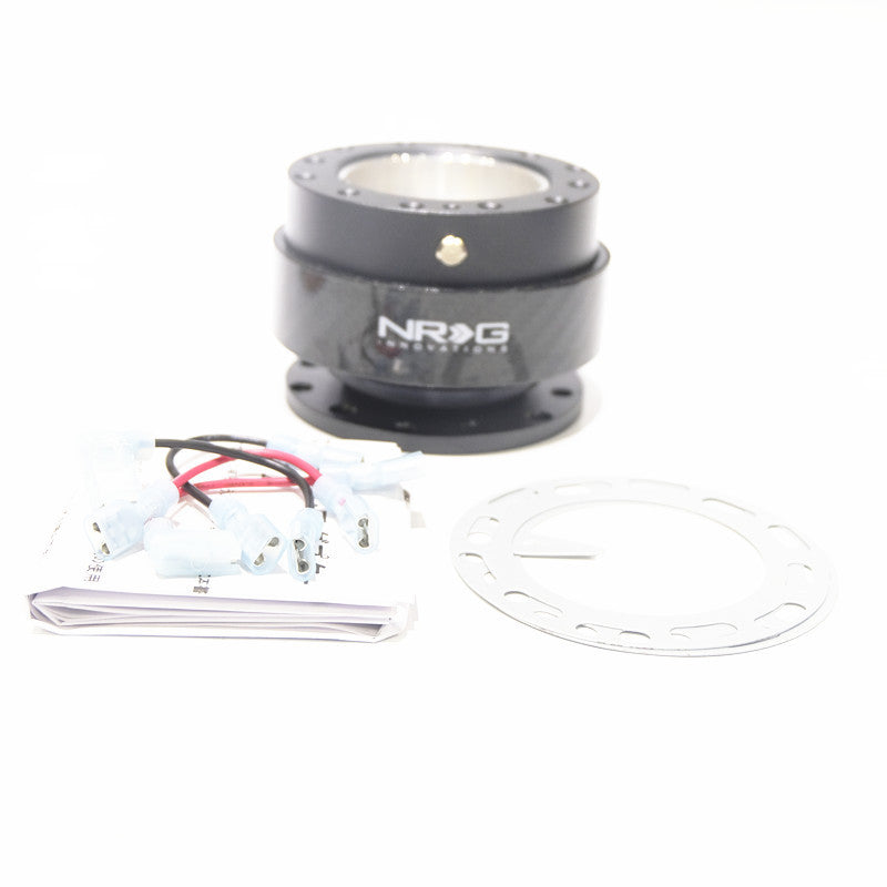 Car NRG modified racing steering wheel quick release with safety button detachable quick release device competitive adapter
