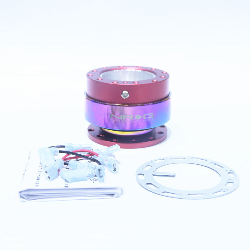 Car NRG modified racing steering wheel quick release with safety button detachable quick release device competitive adapter